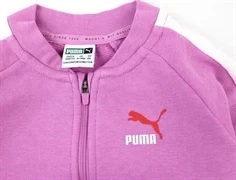 Puma sweat cardigan og bukser minicats jogger opera mauve